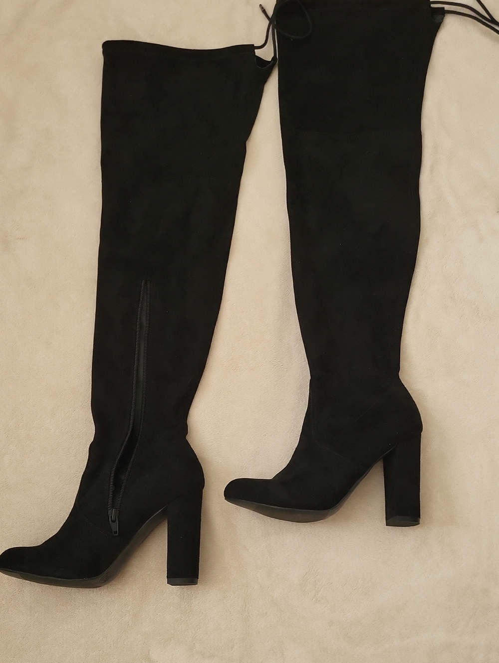 Target Black Over-the-Knee Block Heel Boots